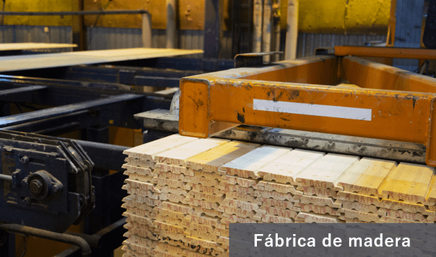 wireless thermometer in timber factory