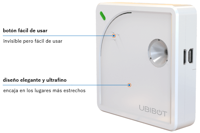 Ubibot User Friendly Device Button