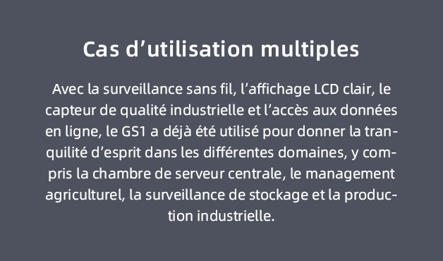 Multiple use cases: Cas d'utilisation multiples
