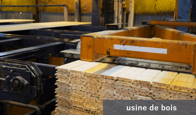 usine de bois