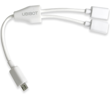 Micro USB Splitter Cable Adapter