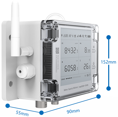 GS1 Industrial Grade WiFi 4G Temperature Humidity Data Logger