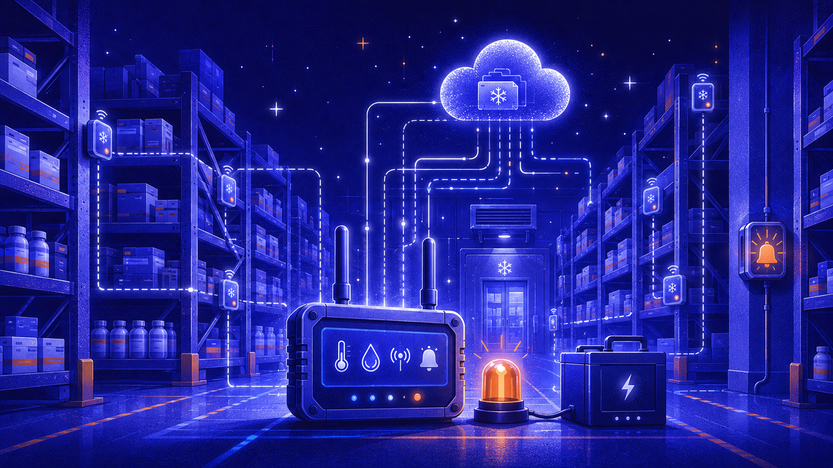 How to Deploy a Pharmaceutical Warehouse Environmental Monitoring System?