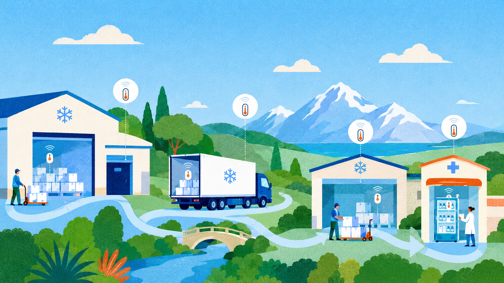 Guide to Deploying a Cold-Chain Temperature Monitoring System
