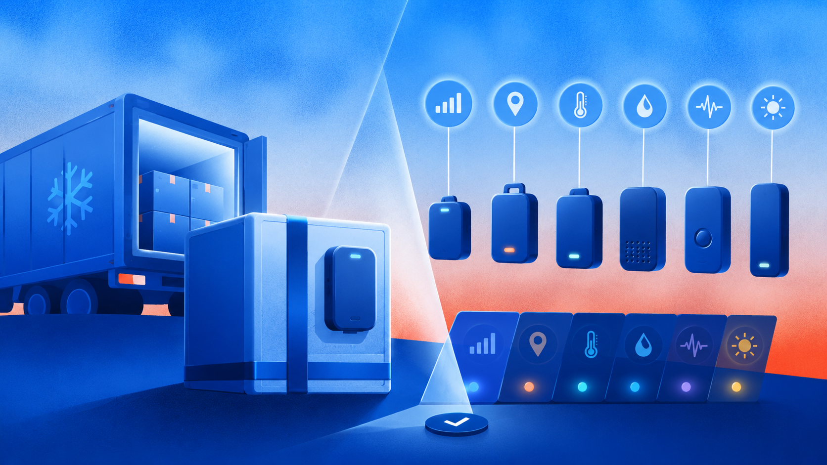 Real-Time Cold Chain Trackers Compared: Cellular, GPS, Temperature, Humidity, Shock and Light