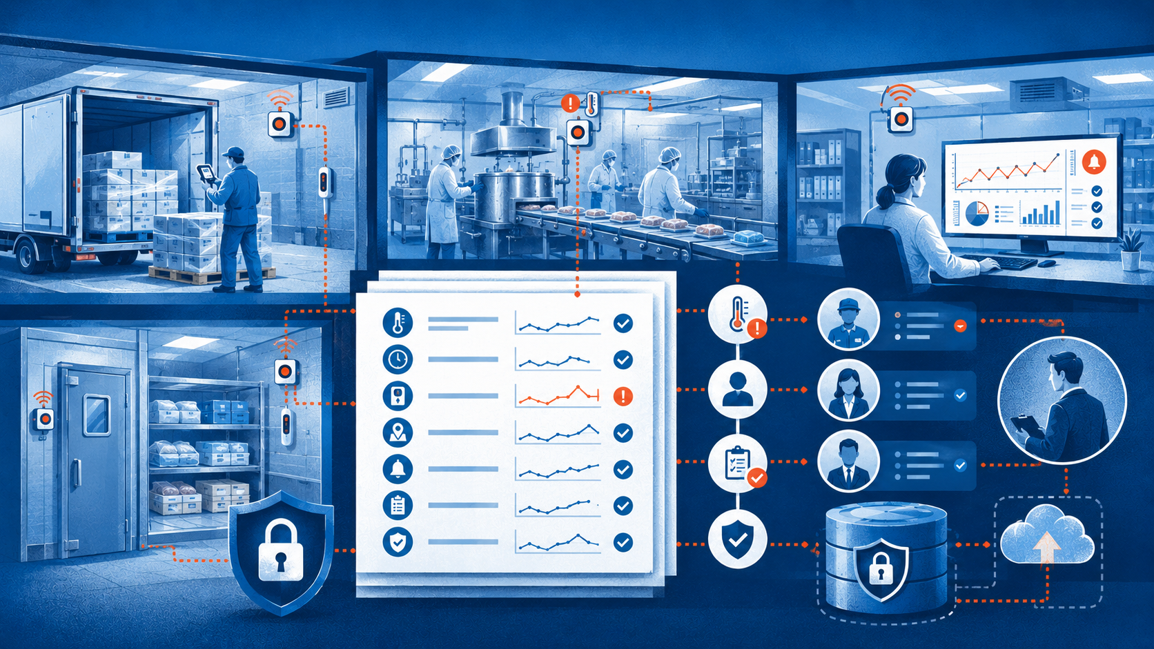 Using Cold-Chain Data to Support HACCP CCP Monitoring and ISO 22000 Audits