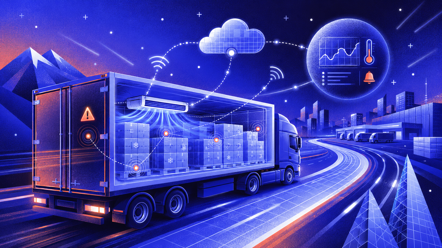 How to Monitor Temperature in Refrigerated Trucks in Real Time