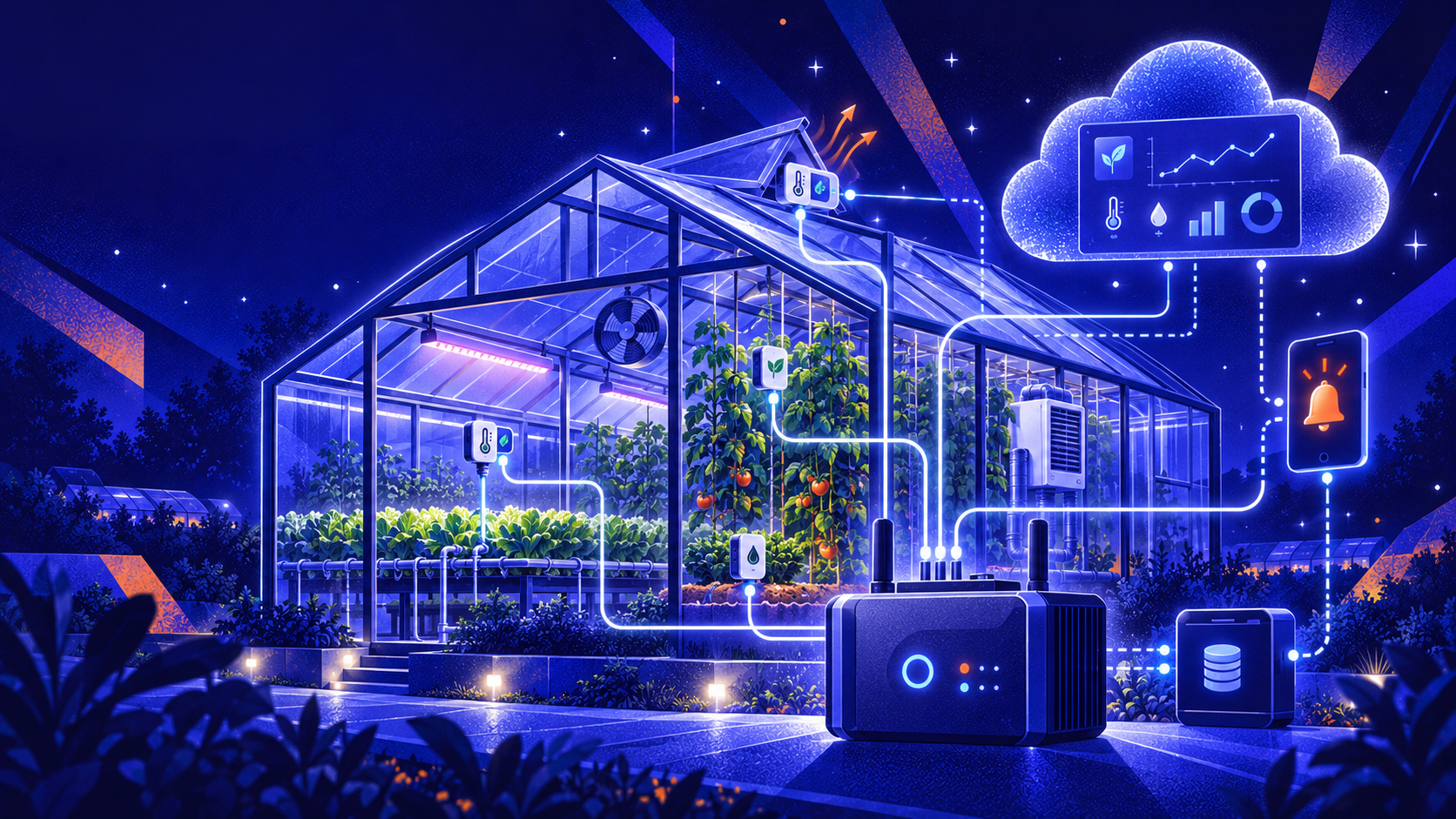 How to Build a Greenhouse Environmental Monitoring System?